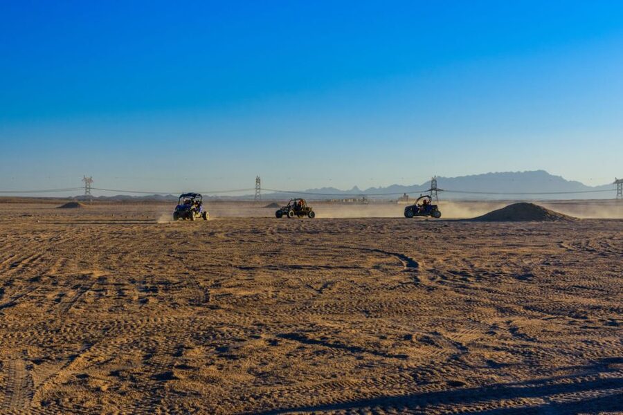 From Agadir or Taghazout: Desert Dunes Buggy Tour - From Agadir hotel pickup to Takkat