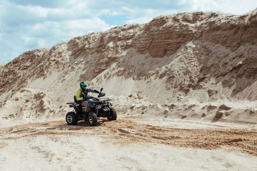 From Agadir or Taghazout: Desert Dunes Buggy Tour - The return ride and group pace