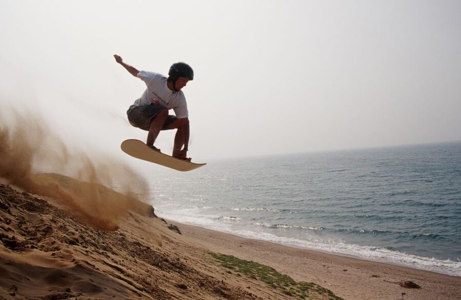 From Agadir or Taghazout: Desert Sand Boarding Tour w/ Lunch - The 2:00 PM departure from Agadir or Taghazout