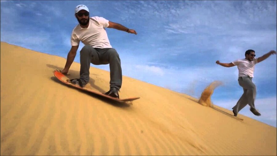 From Agadir or Taghazout: Desert Sand Boarding Tour w/ Lunch - The coastal road through seven villages