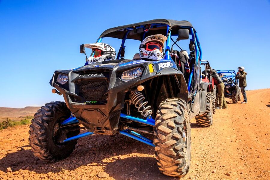 From Agadir or Taghazout: Quad Biking Safari Desert Trip - The first 30 minutes: sand, tracks, and open countryside