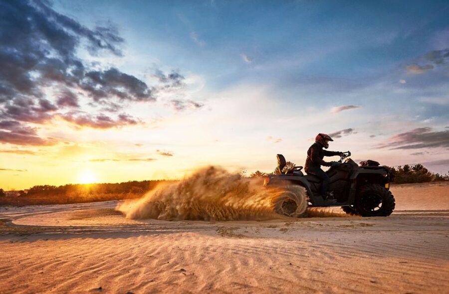 From Agadir or Taghazout: Quad Biking Safari Desert Trip - The coastal viewpoint and photo stop