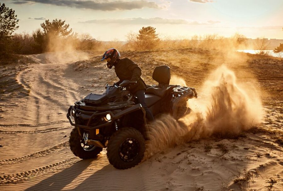 From Agadir or Taghazout: Quad Biking Safari Desert Trip - The tea stop, biscuits, and local music