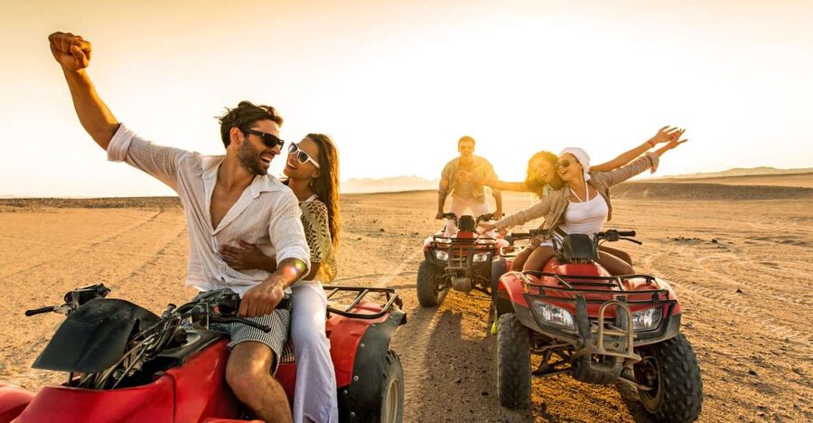 From Agadir or Taghazout: Quad Biking Safari Desert Trip - The return ride and the final burst of speed