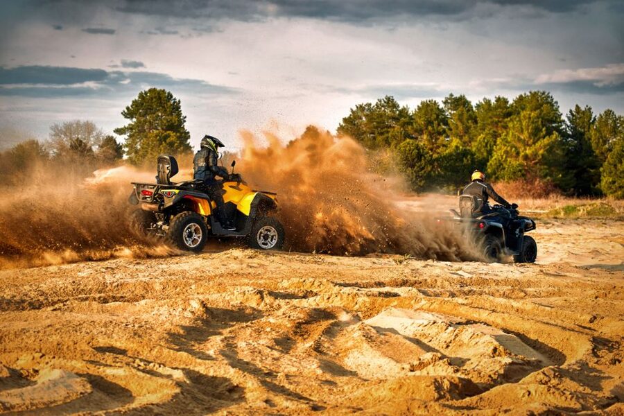 From Agadir or Taghazout: Quad Biking Safari Desert Trip - Getting comfortable on the automatic ATVs