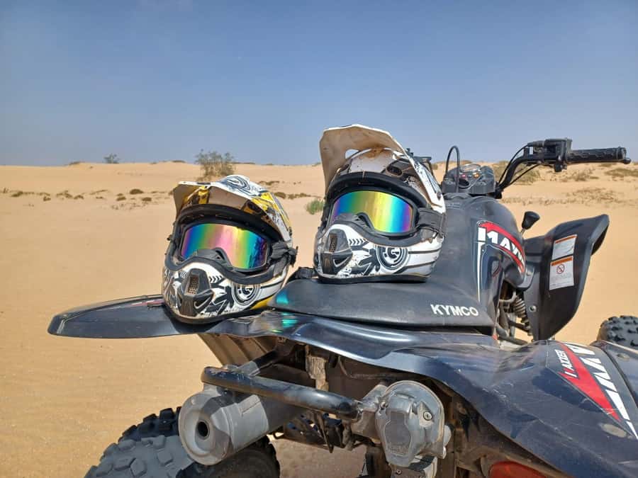From Agadir/Taghazout: Sandboarding Experience & Quad Biking - The Atlantic road through Tamraght and Taghazout
