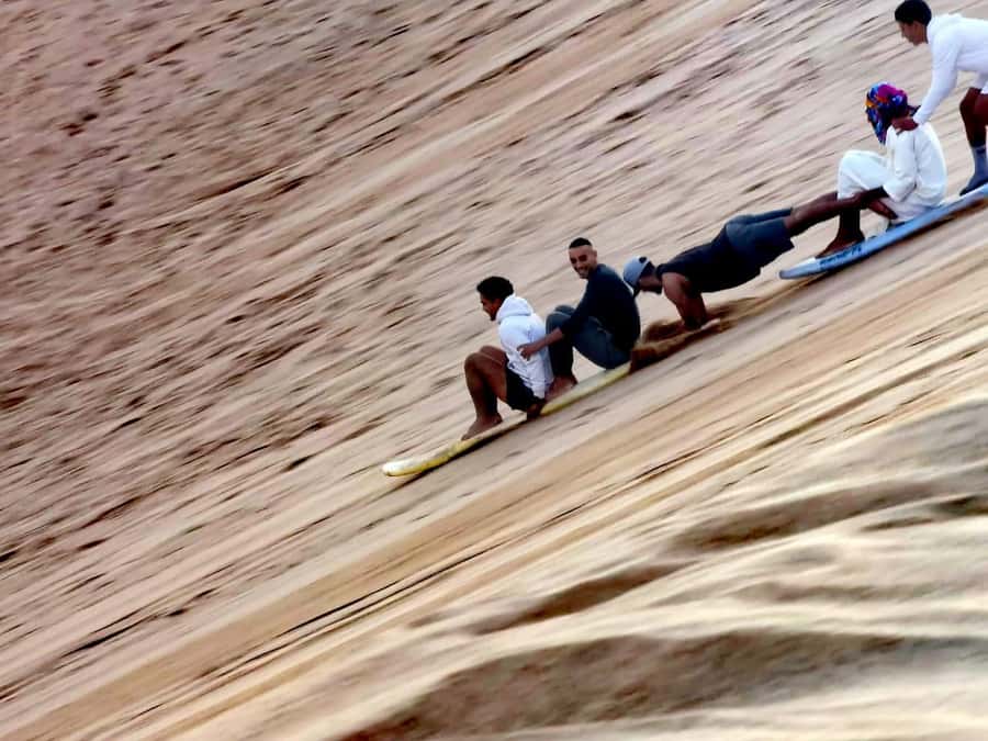 From Agadir/Taghazout: Sandboarding Experience & Quad Biking - Quad biking across the desert near the coast