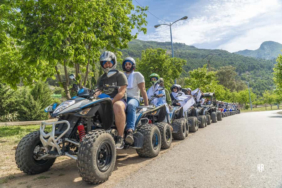 From Chefchaouen: ATV-Quad Guided Tour to Akchour Waterfall - Riding through the rough country around Chefchaouen
