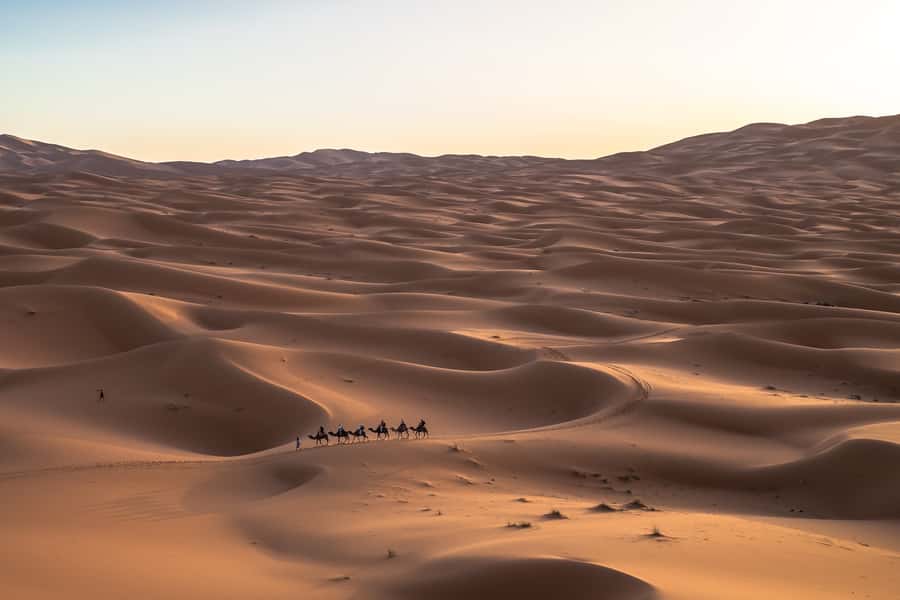 From Fes: 2-Day Merzouga Desert Trip w/Luxury Tent & Dinner - Luxury tents, dinner, and Berber music