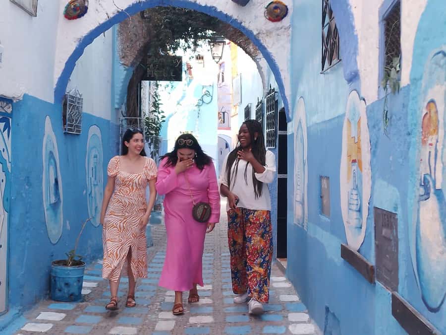 From Fez: Day Tour to the Blue Town of Chefchaouen - The 45-minute guided walk