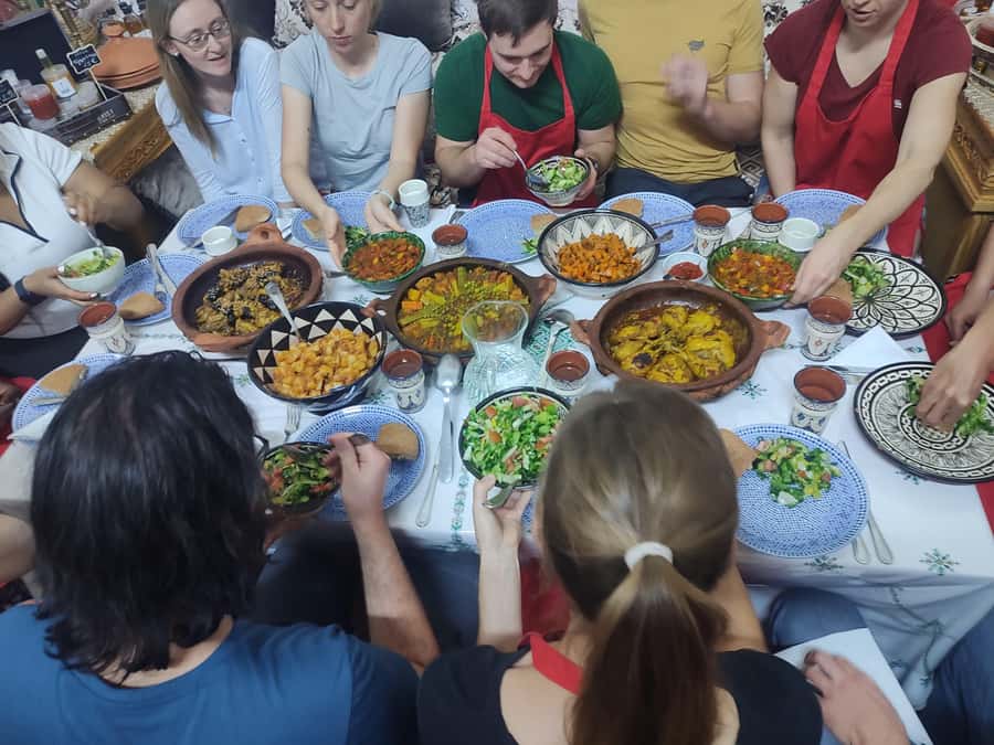 From Marrakech: 2-Day Berber experience Atlas Mountains - Cooking dinner with ingredients from the market