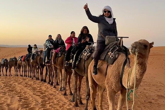 From Marrakech: 3-Day Tour To Fez Via-Desert merzouga - Transport, group size, and guide arrangements