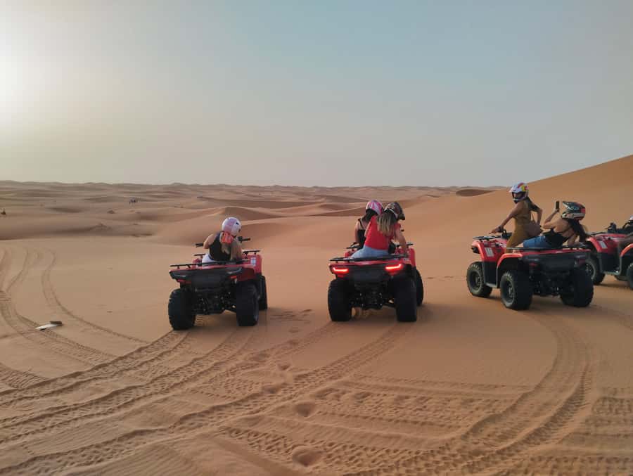 From Marrakech 3 Days Desert Merzouga with Camel & Quad bike - Guides make the long road easier