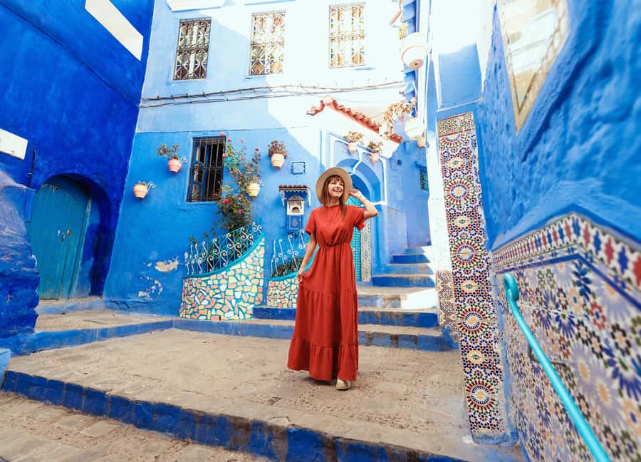 From Marrakech: 4-Day Journey Imperial Cities & Chefchaouen - Day three: the blue lanes of Chefchaouen
