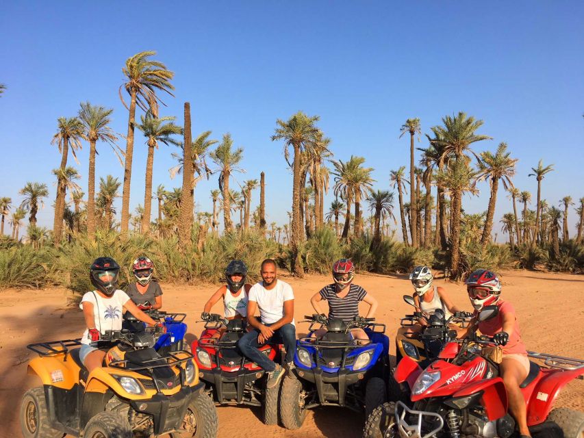 From Marrakech: Adventure Quad Ride in La Palmeraie - Berber villages and a quieter side of Marrakech