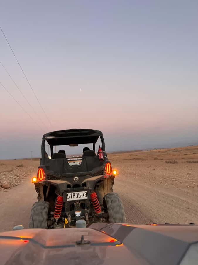 From Marrakech: Agafay Desert Buggy 1Hour & Dinner Show - Music, dance, and the fire show
