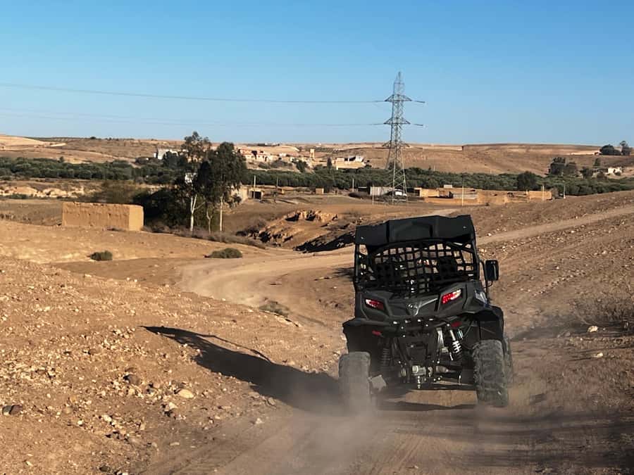 From Marrakech: Agafay Desert Buggy 1Hour & Dinner Show - What $96 per person really buys