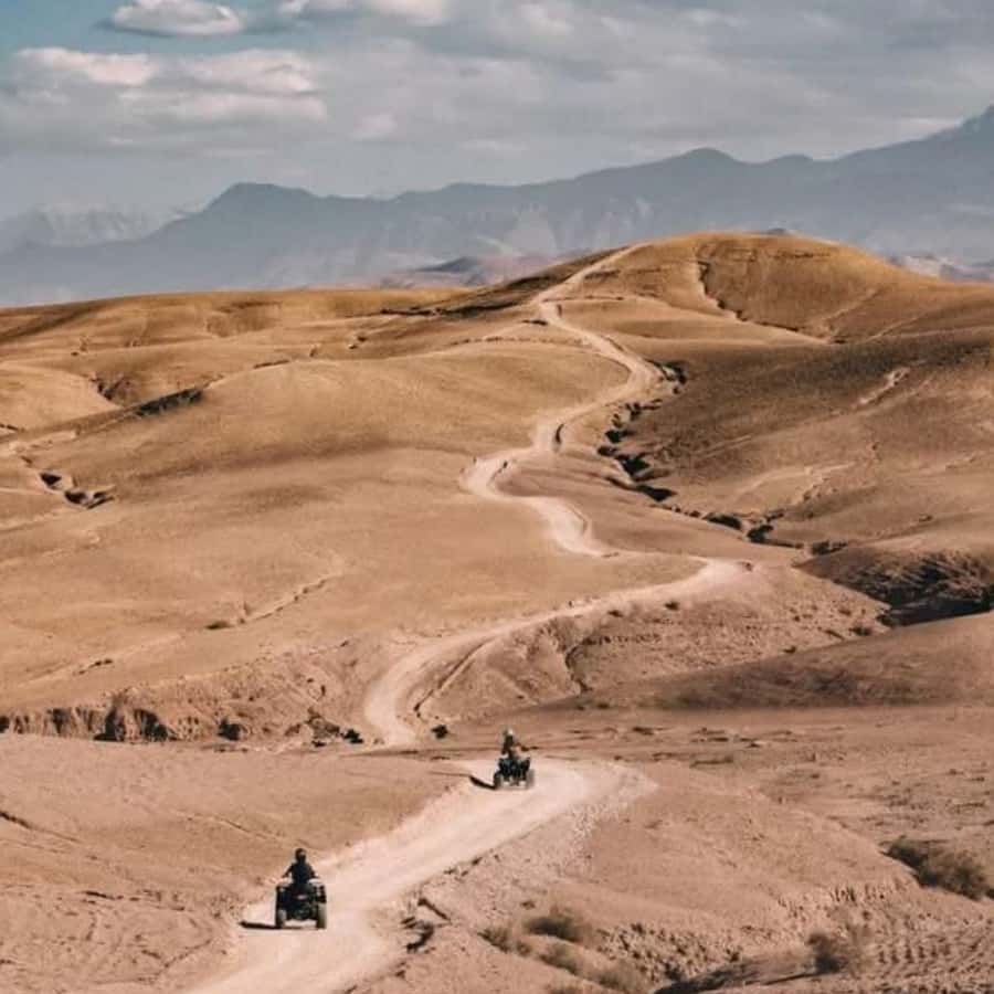 From Marrakech: Agafay Desert Dinner with Quad & Camel Ride - Dinner at the desert camp