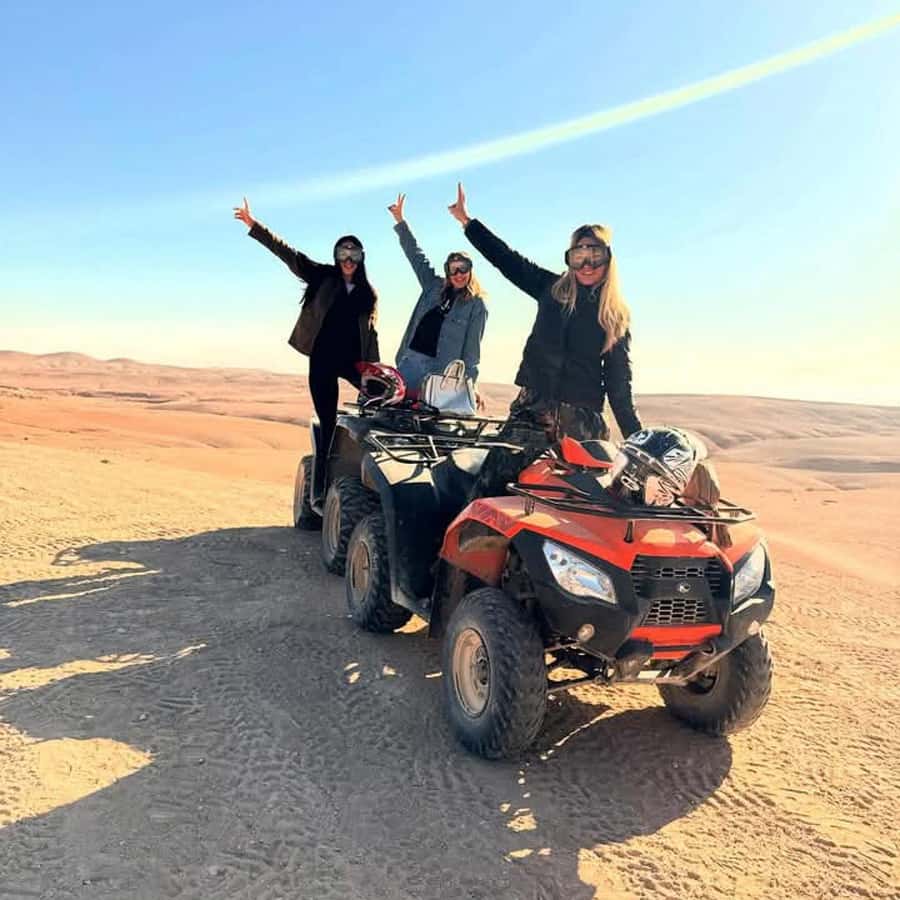 From Marrakech: Agafay Desert Dinner with Quad & Camel Ride - Music, fire, and the night sky