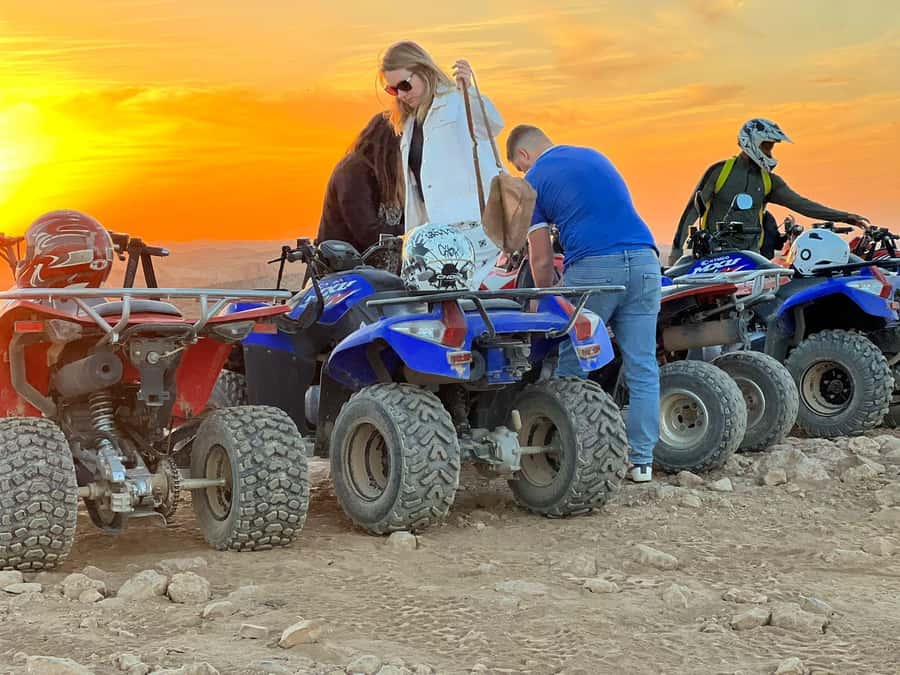 From Marrakech: Agafay Desert Quad Biking Tour with Transfer - Getting ready: helmets, goggles, and a short briefing