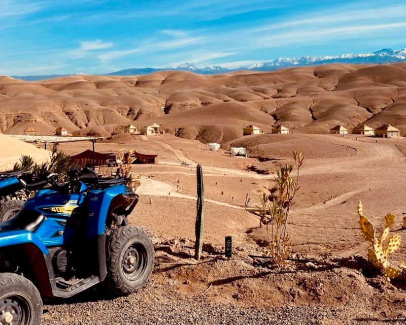 From Marrakech: Agafay Desert Quad Biking with Dinner & Show - The guides make a real difference