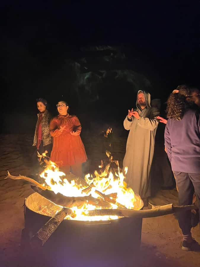 From Marrakech: Agafay Desert Sunset, Camel Ride, and Dinner - Berber music, dancing, and the night sky