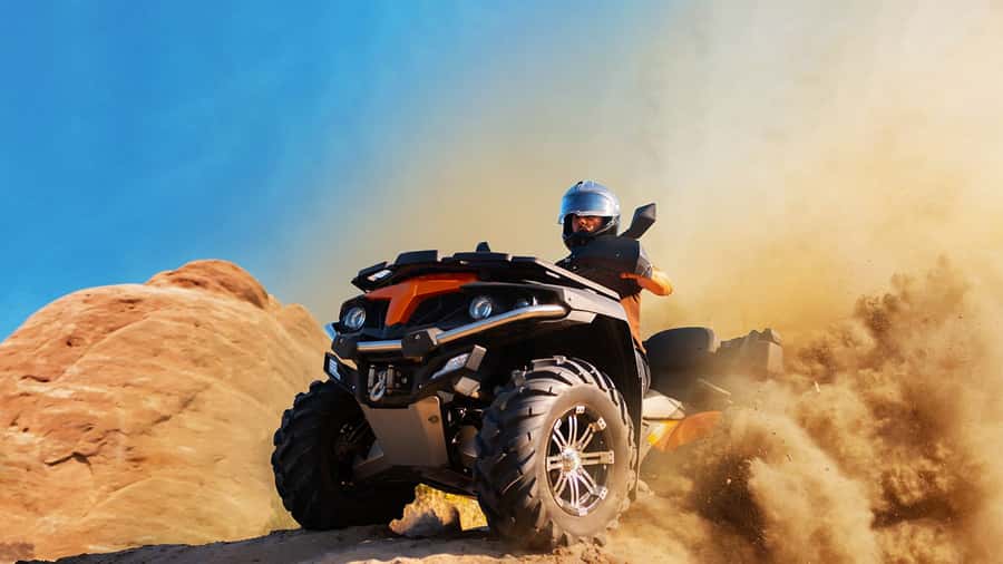 From Marrakech: Agafay Desert Sunset, Quad Biking, & Dinner - The Argan cooperative stop