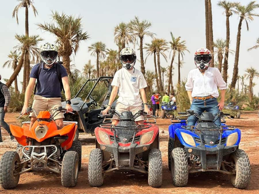 From Marrakech: Aqua Karting & Quad Bike Half-Day Trip - Leaving Marrakech for the Palmeraie