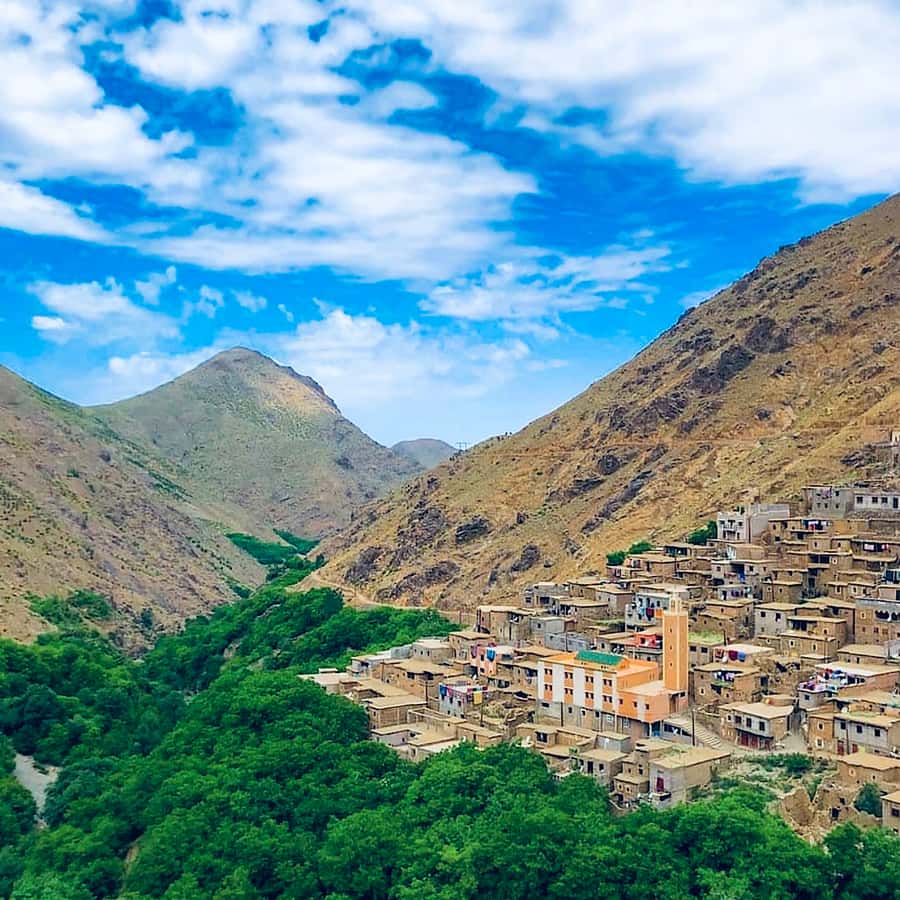 From Marrakech: Atlas Mountains and Berber Village Day Trip - Mountain roads, Igodar, and the Tizi n’Tamatert viewpoint