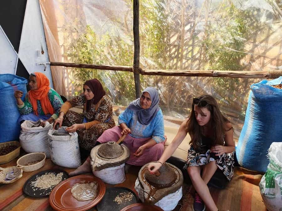 From Marrakech: Atlas Mountains and Three Valleys Day Trip - Sunset And Mint Tea In The Agafay Desert