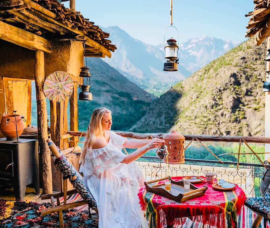 From Marrakech: Atlas Mountains Day Trip with Camel Ride - Tea and food in a Berber home