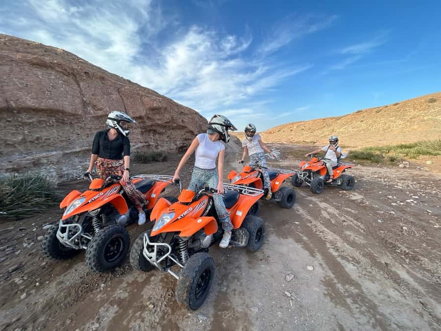 From Marrakech: ATV Quad Bike Tour in Agafay Desert - Leaving Marrakech for Agafay