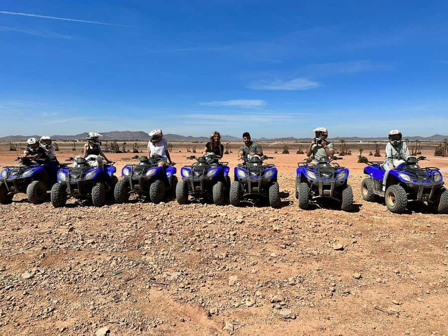 From Marrakech: ATV Quad Bike Tour in Agafay Desert - Small groups and personal guiding
