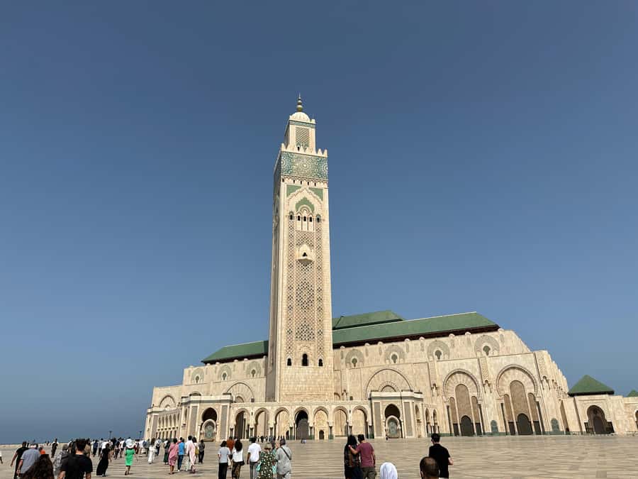 From Marrakech: Casablanca Day Trip by van - Optional stops and a route that can shift