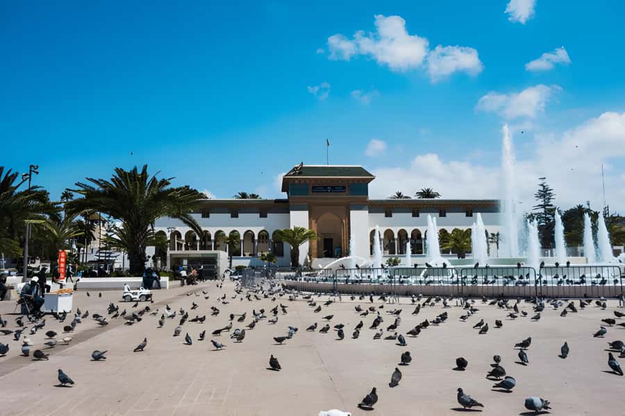 From Marrakech: Casablanca Day Trip Experience" - Mohammed V Square and Casablanca Cathedral