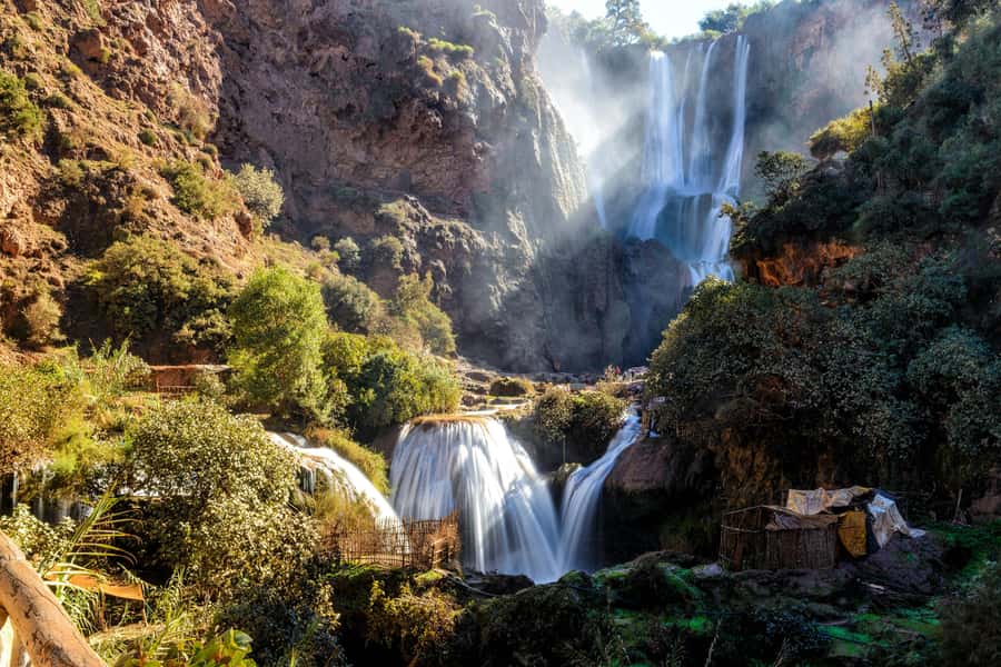 From Marrakech: Day Tour to Ouzoud Waterfalls - The coffee stop breaks up the early drive