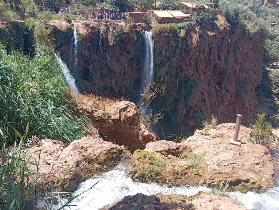 From Marrakech: Day Tour to Ouzoud Waterfalls - Lunch above the falls and the cost of convenience