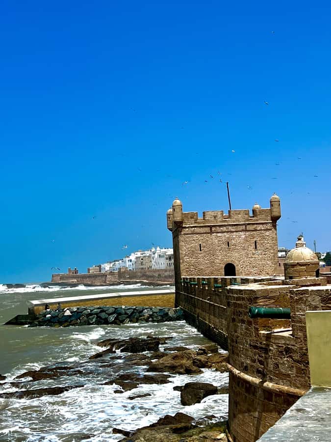 From Marrakech: Day Trip to Essaouira with Transfers - The citadel ramparts and Atlantic views