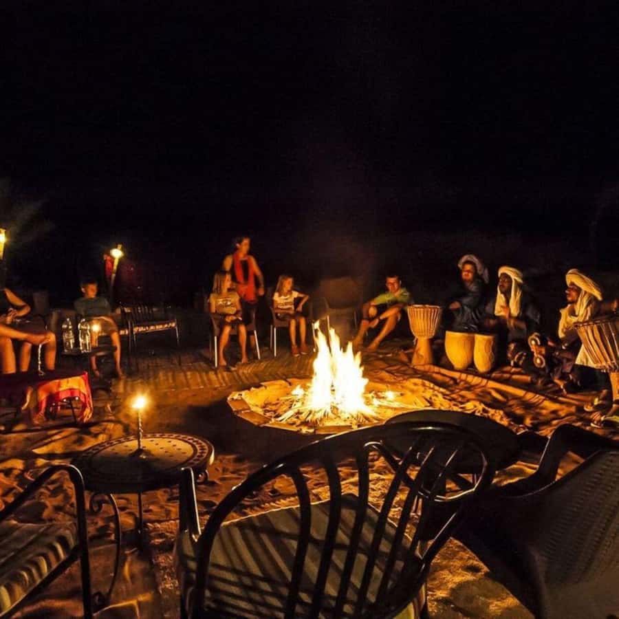 From Marrakech: Dinner in Agafay Desert with Sunset - What arrives on the dinner plate
