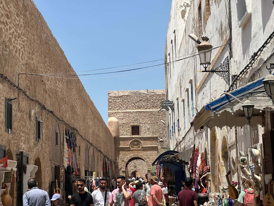 From Marrakech: Essaouira Day Trip with Beach Activities - The fishing port, cannons, and Atlantic views
