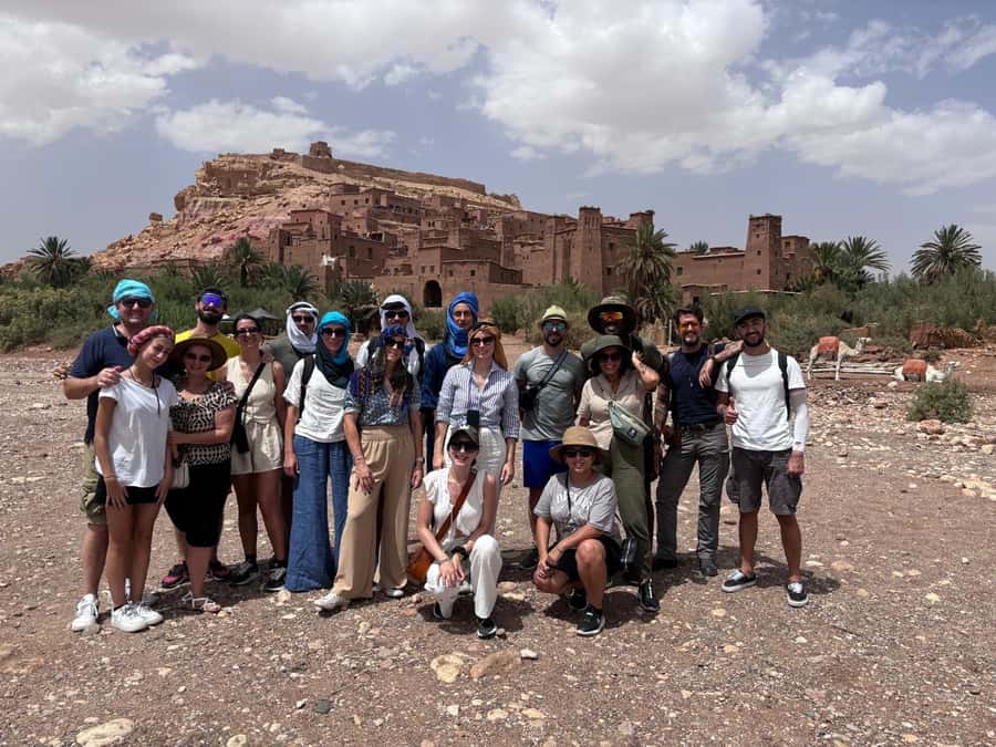 From Marrakech: Excursion to Kasbah Ait Ben Haddou - Ouarzazate and Taourirt Kasbah
