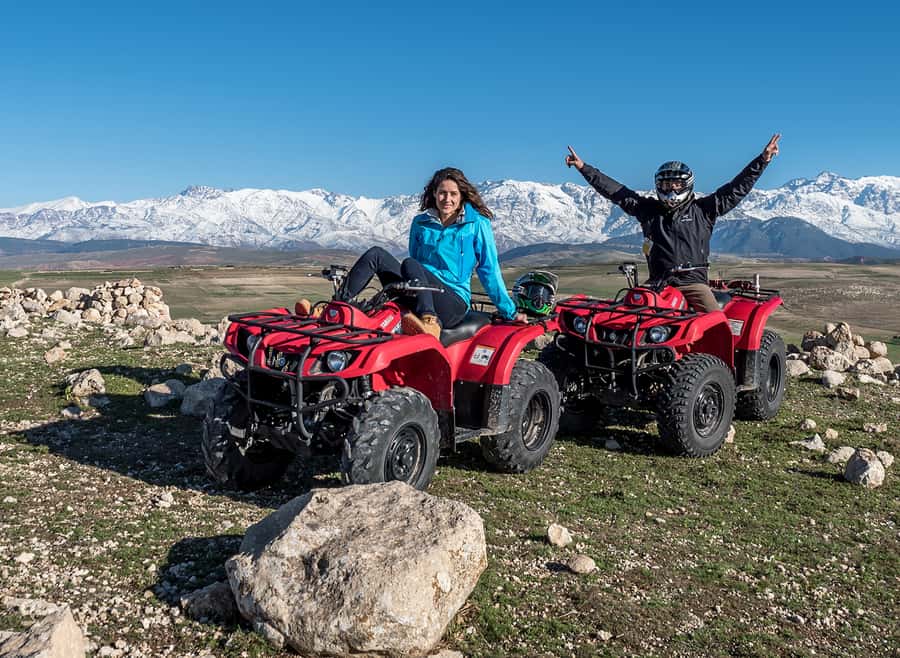 From Marrakech: Full-Day Agafay Desert Quad Adventure - A Berber lunch in a traditional setting