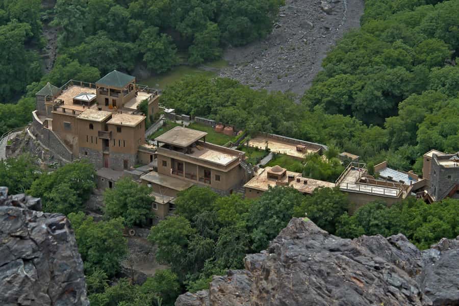 From Marrakech: Full-Day Atlas Mountain Berber Tour - A Berber lunch with a view