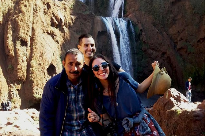 From Marrakech: Full-Day Tour to Ouzoud Waterfalls with Boat Trip - The small boat ride at the basin