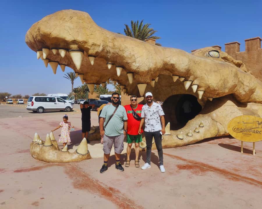 From Marrakech: Full-Day Trip to Agadir - Crocoparc: the morning’s most surprising stop