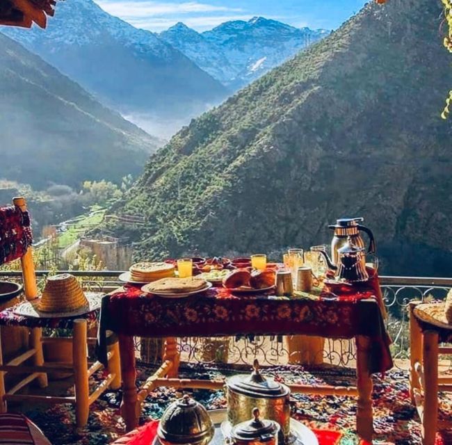 From Marrakech: Imlil Village and Kik Plateau Day Trip - Aroumed, fruit terraces, and Jebel Toubkal