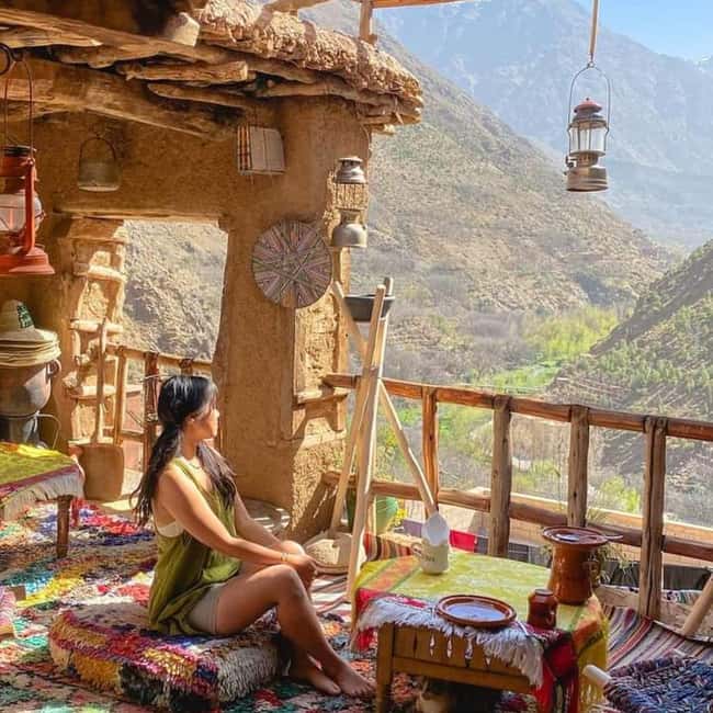 From Marrakech: Imlil Village and Kik Plateau Day Trip - Lalla Takerkoust Lake and the road beyond