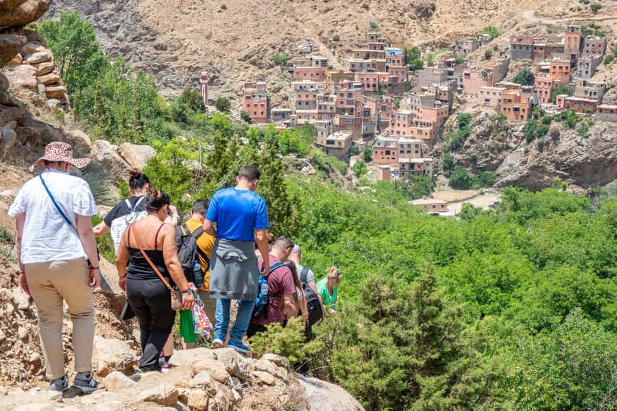 From Marrakech: Ourika Valley Trip, Waterfall Hike & Lunch - Amazigh villages and the weekly souk