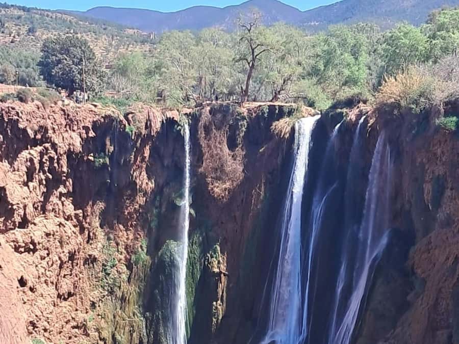 From Marrakech:Ouzoud Waterfalls Day Trip with Boat Tour - The boat ride beneath the falls