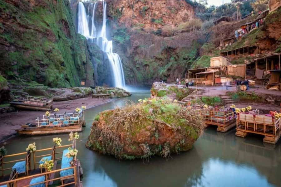 From Marrakech: Ouzoud Waterfalls Guided Hike and Boat Tour - The essential points at a glance